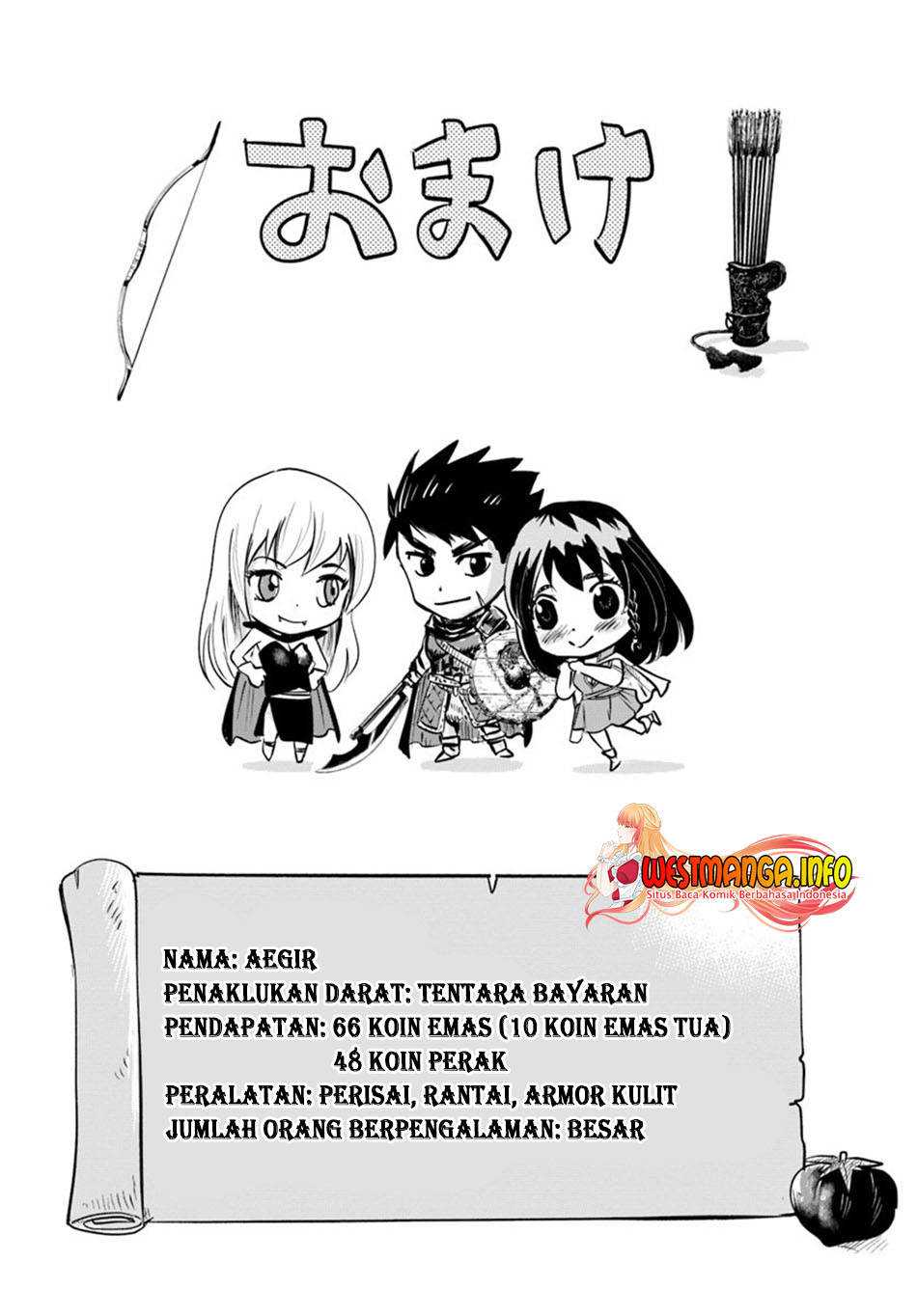 Oukoku E Tsuzuku Michi Chapter 06.2 Bahasa Indonesia